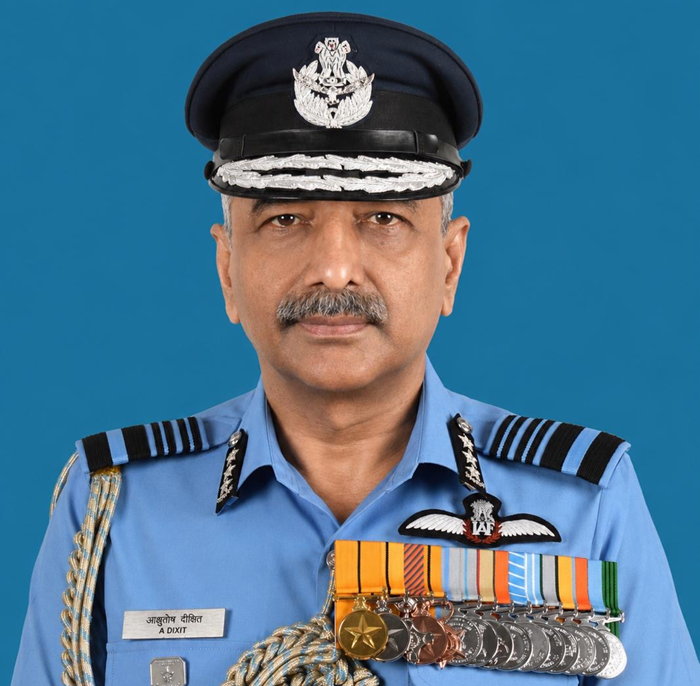 Air Marshal Ashutosh Dlxit as Chief of Air Staff